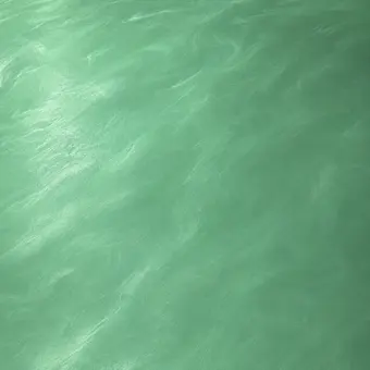 Sea Green metallic epoxy color swatch