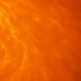 Bright Orange metallic epoxy color swatch